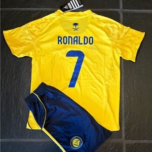 Ronaldo Al Nassr Home 25/26 Kids Jersey